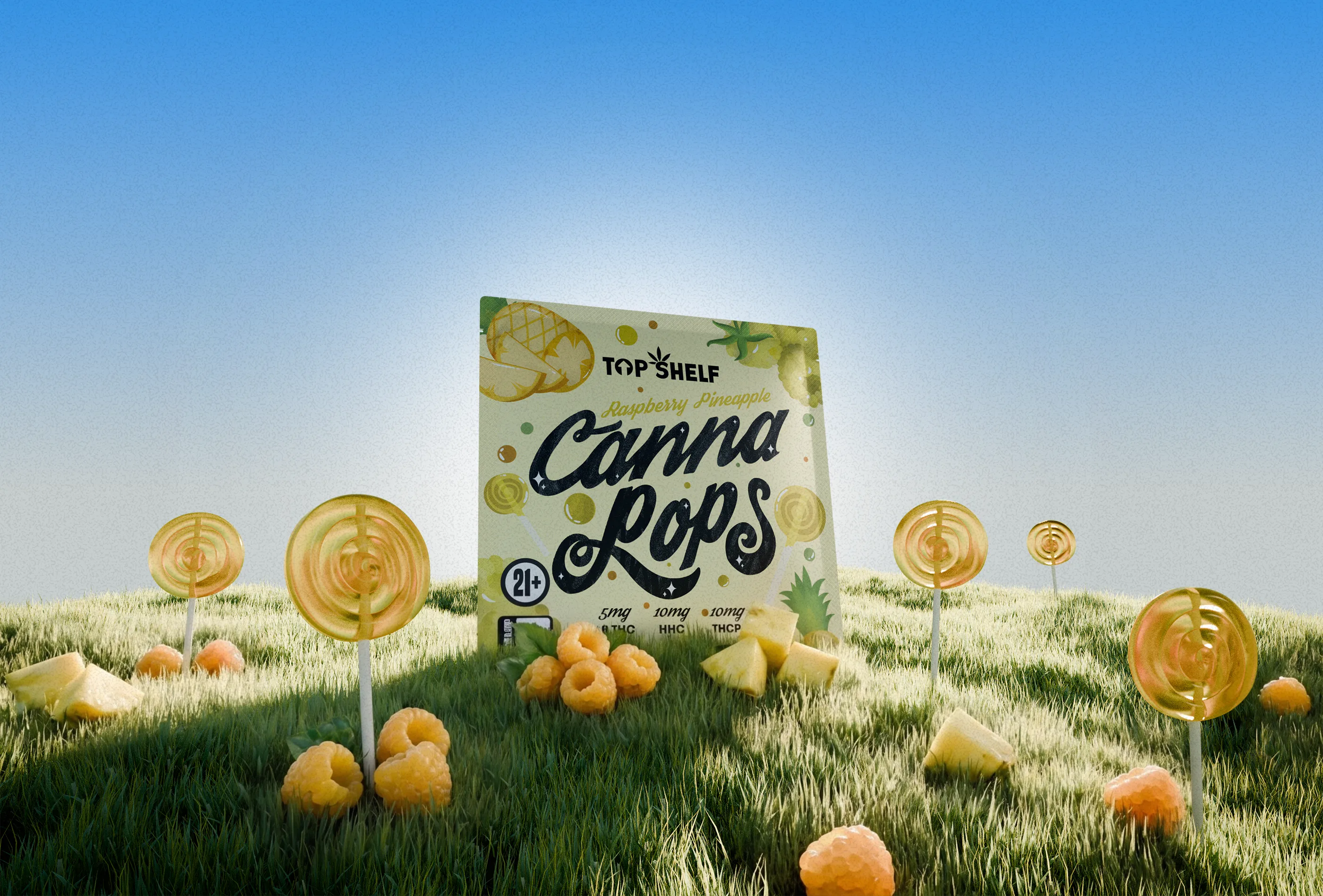 Canna Pops - Product Identity, Packaging