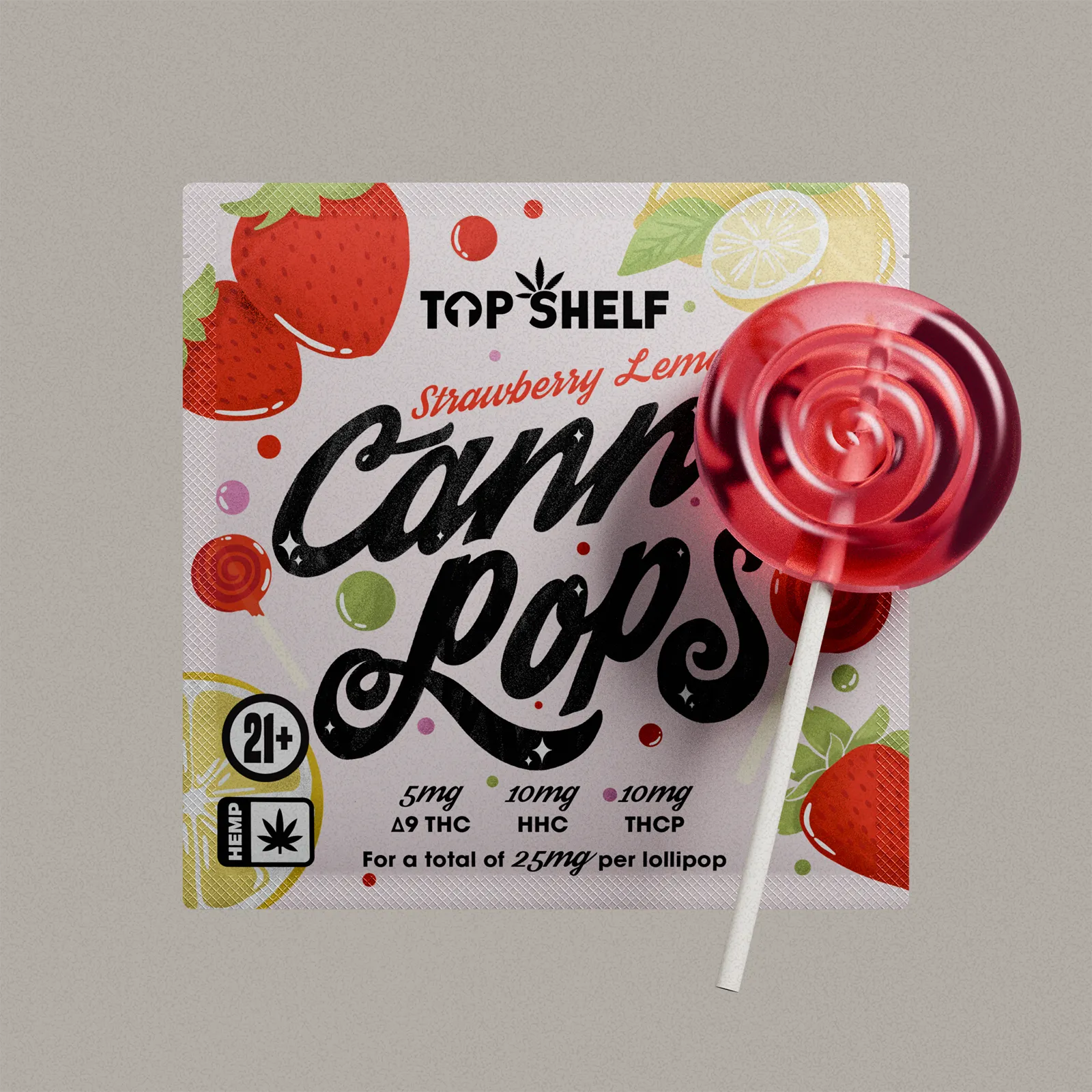 Canna Pops - Product Identity, Packaging