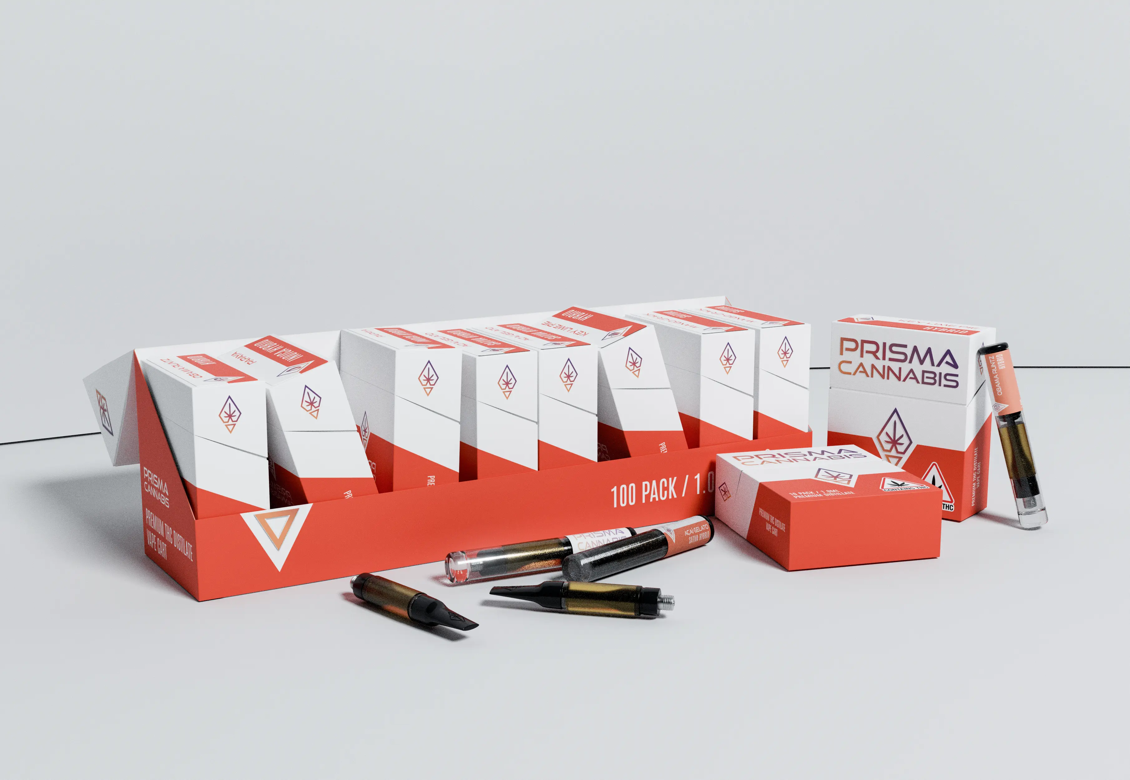 Prisma Cannabis - Brand Identity & Packaging