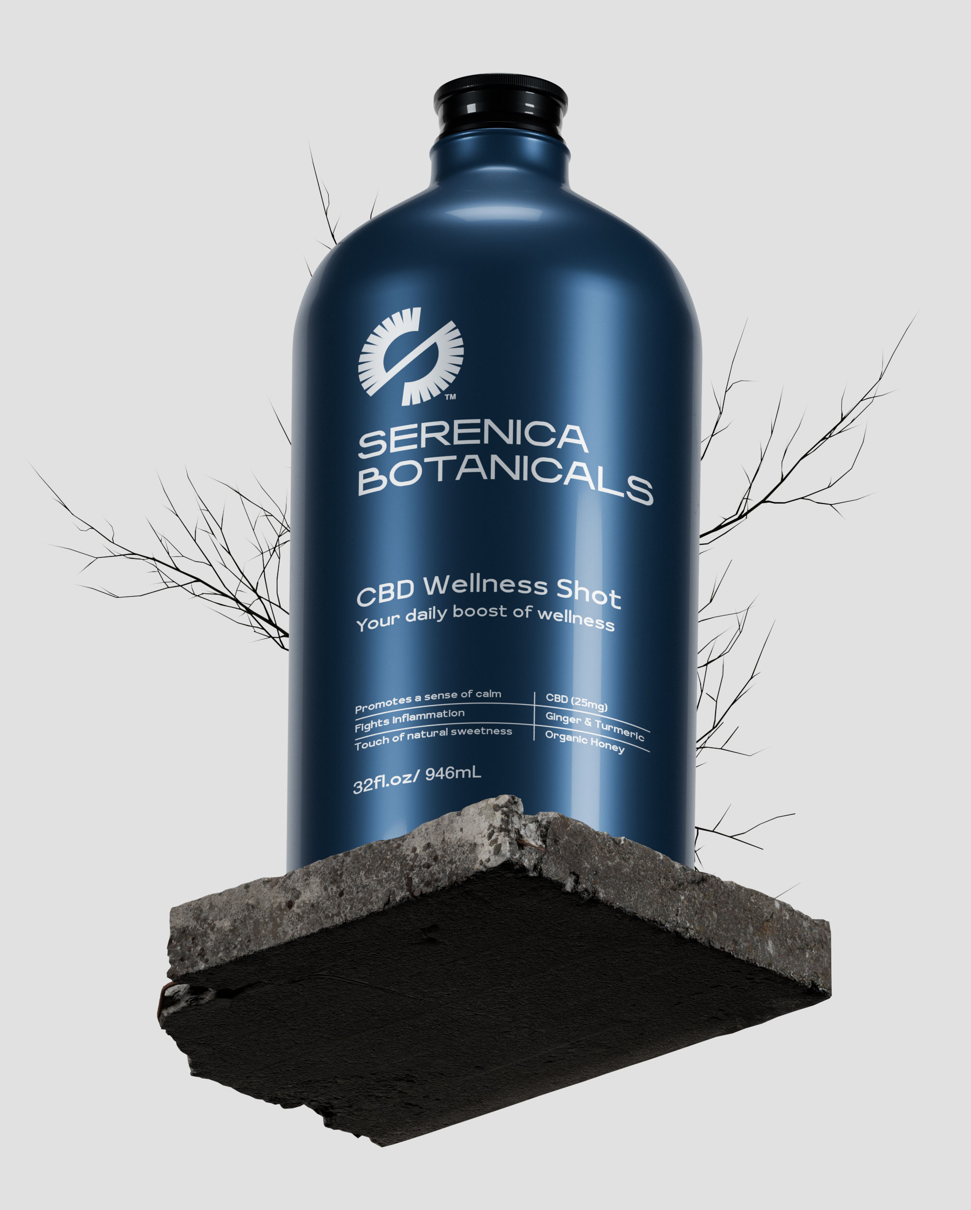 Serenica Botanicals - Brand Identity & Packaging