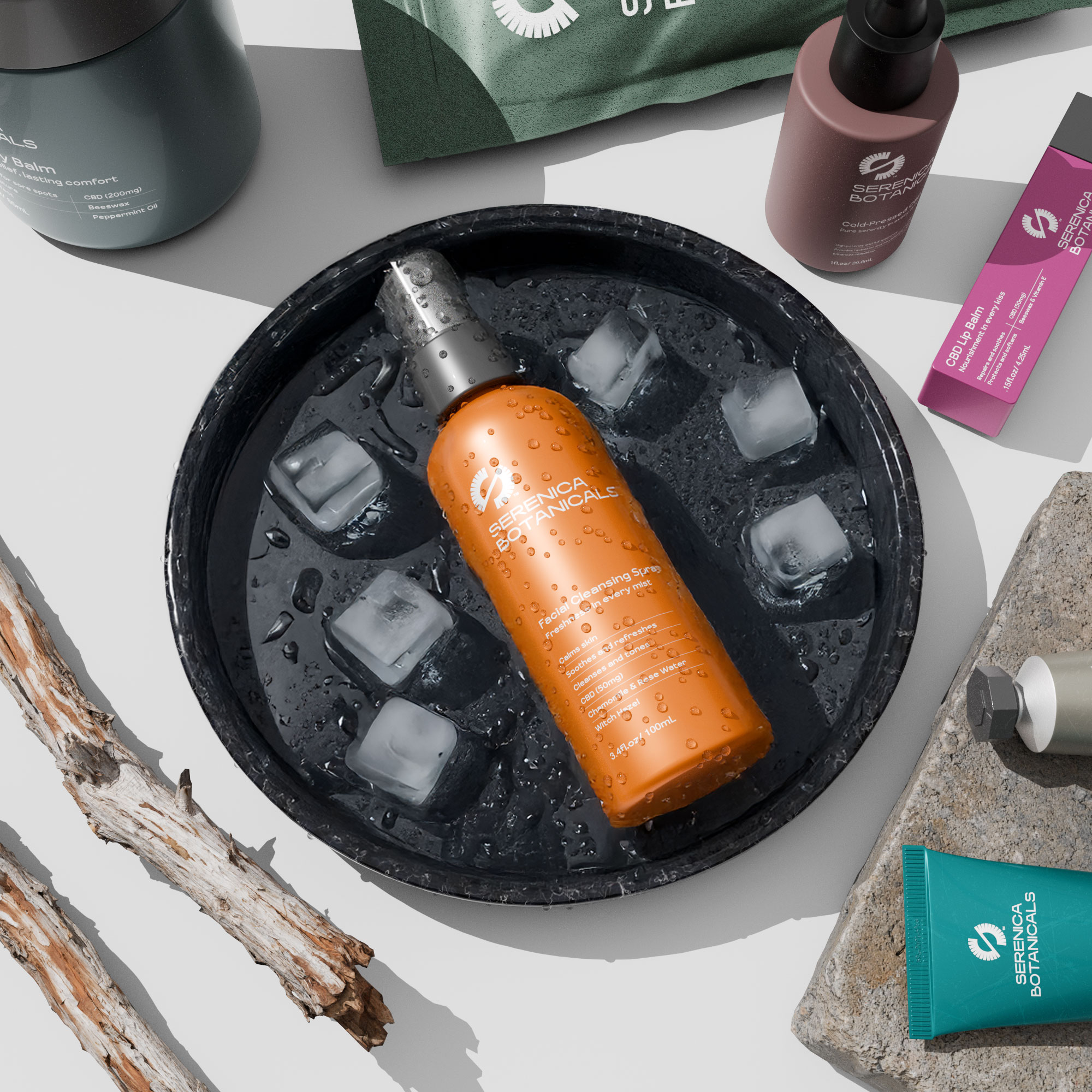 Serenica Botanicals - Brand Identity & Packaging