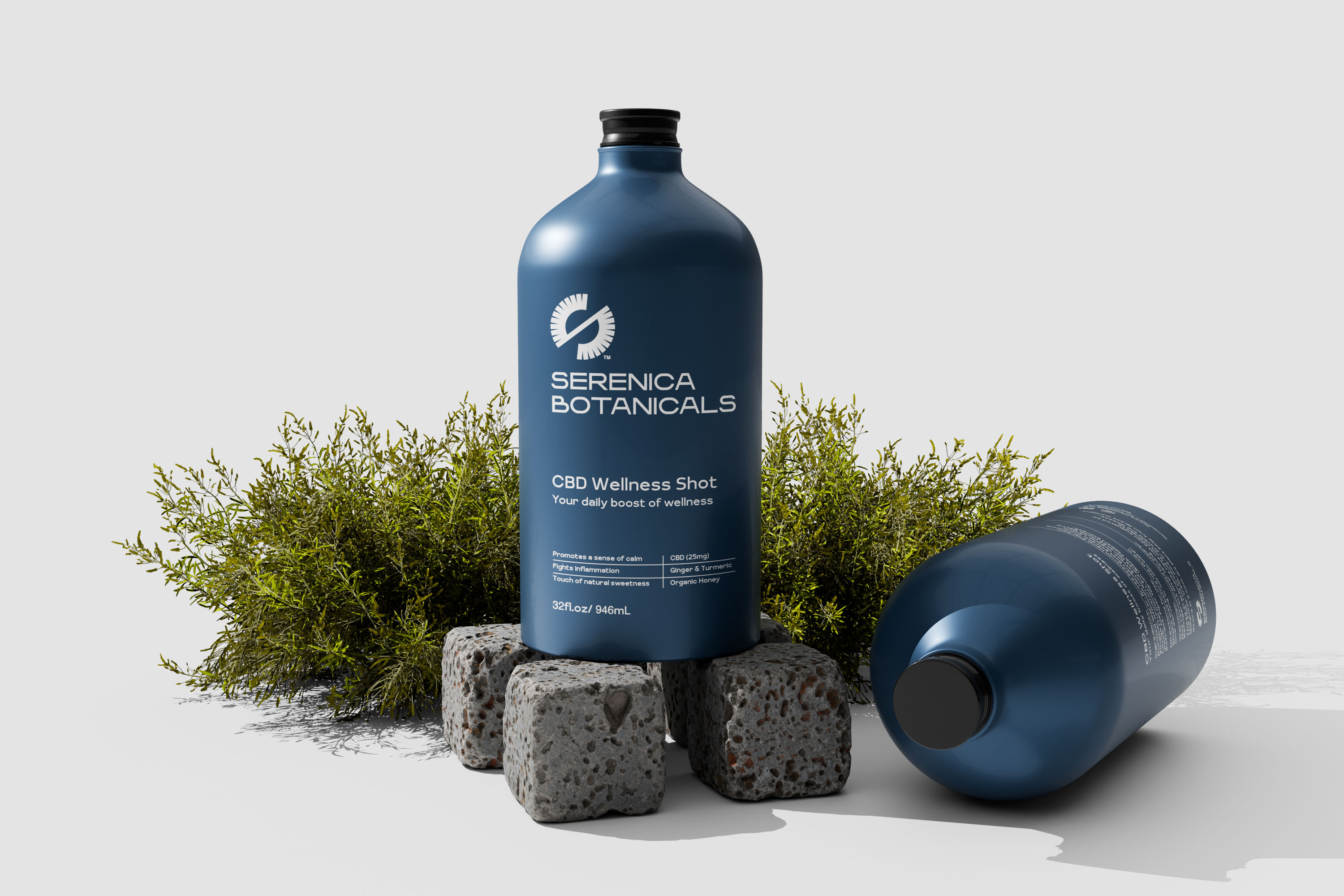 Serenica Botanicals - Brand Identity & Packaging