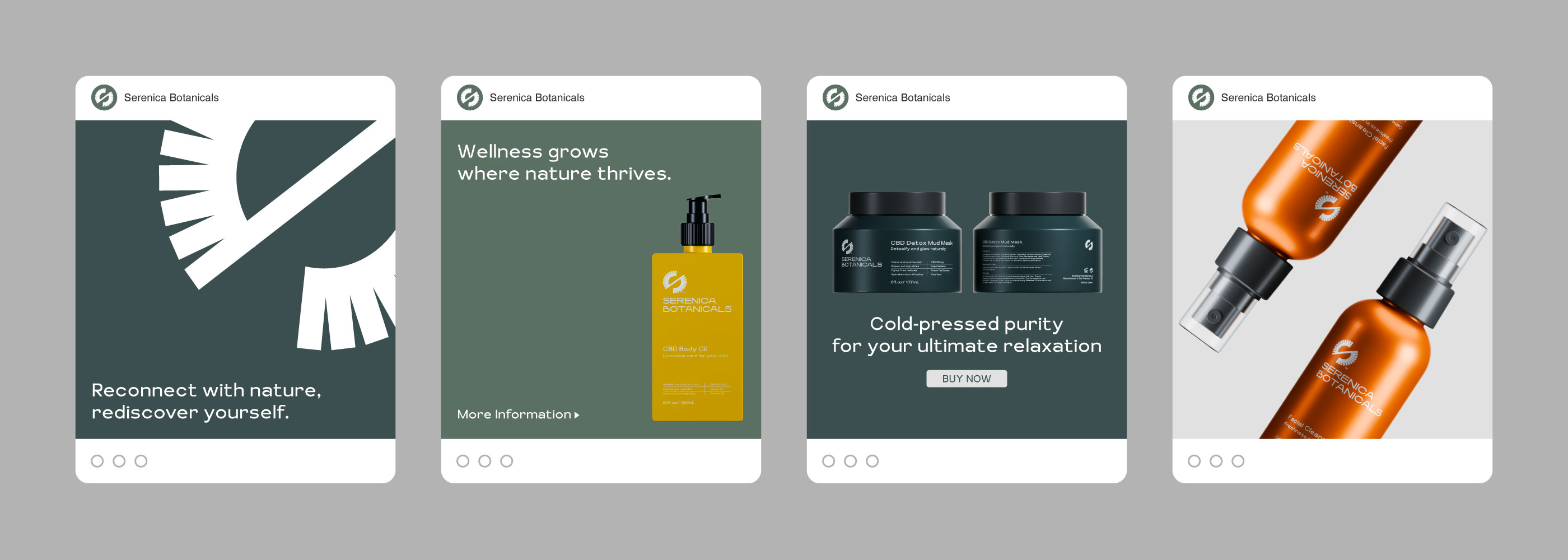 Serenica Botanicals - Brand Identity & Packaging